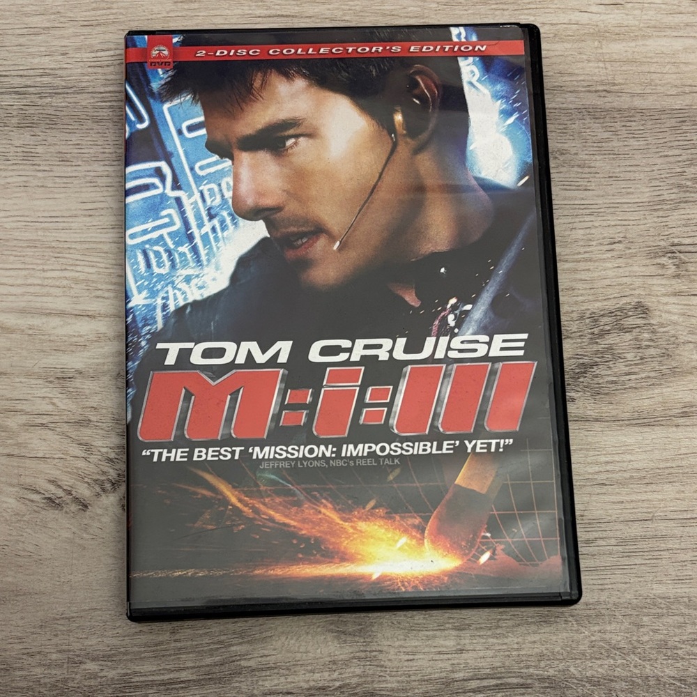 Mission Impossible III DVD Movie 2006 PG-13 2h 6m Tom Cruise, Michelle Monaghan